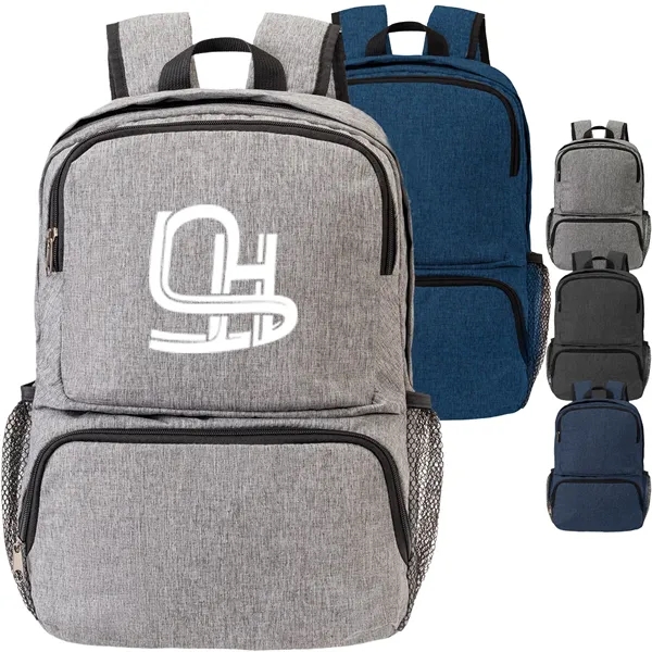 Oxford Large Capacity Business Tech Laptop Backpack - Oxford Large Capacity Business Tech Laptop Backpack - Image 0 of 4