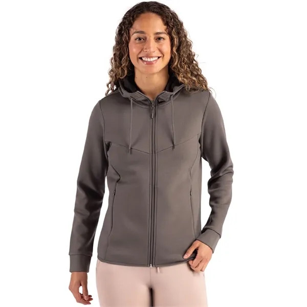 Clique Haven Recycled Womens Full Zip Hooded Sweatshirt