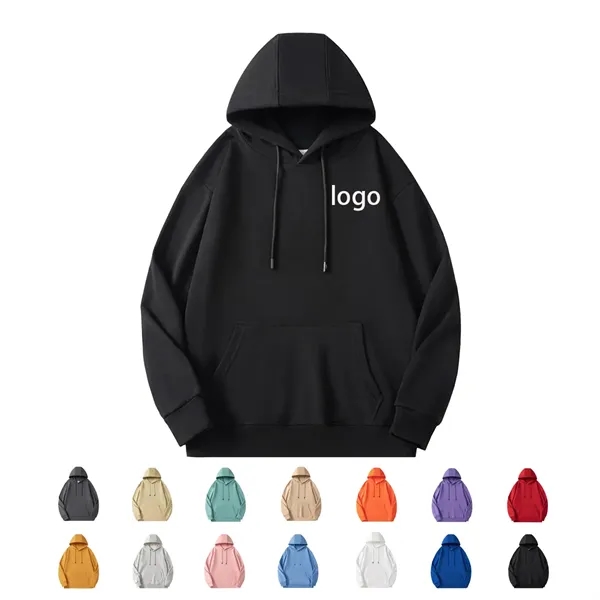 Custom Cotton Pullover Sweatshirt Hoodies - Custom Cotton Pullover Sweatshirt Hoodies - Image 0 of 21