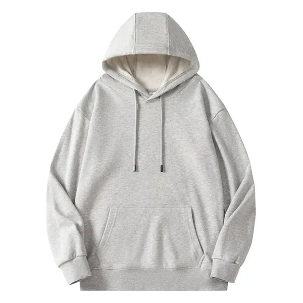 Custom Cotton Pullover Sweatshirt Hoodies - Custom Cotton Pullover Sweatshirt Hoodies - Image 13 of 21