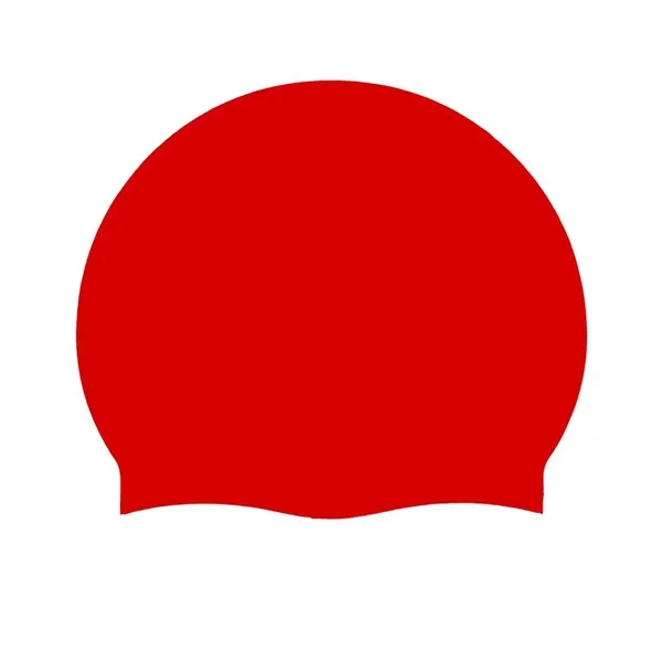 MOQ 20 Silicone Waterproof Swimming Cap - MOQ 20 Silicone Waterproof Swimming Cap - Image 4 of 9