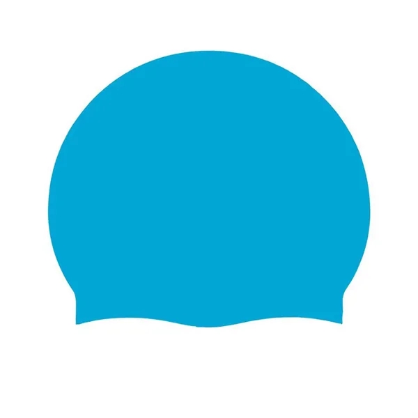 MOQ 20 Silicone Waterproof Swimming Cap - MOQ 20 Silicone Waterproof Swimming Cap - Image 7 of 9