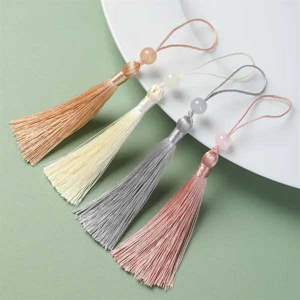 Bookmarks with Tassels and Beads Chinese Style - Bookmarks with Tassels and Beads Chinese Style - Image 3 of 3