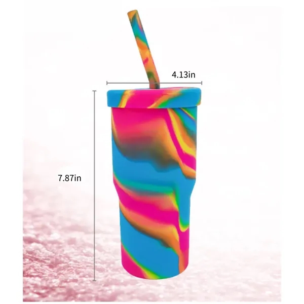 32 oz Silicone Cup Drinkware - 32 oz Silicone Cup Drinkware - Image 1 of 1