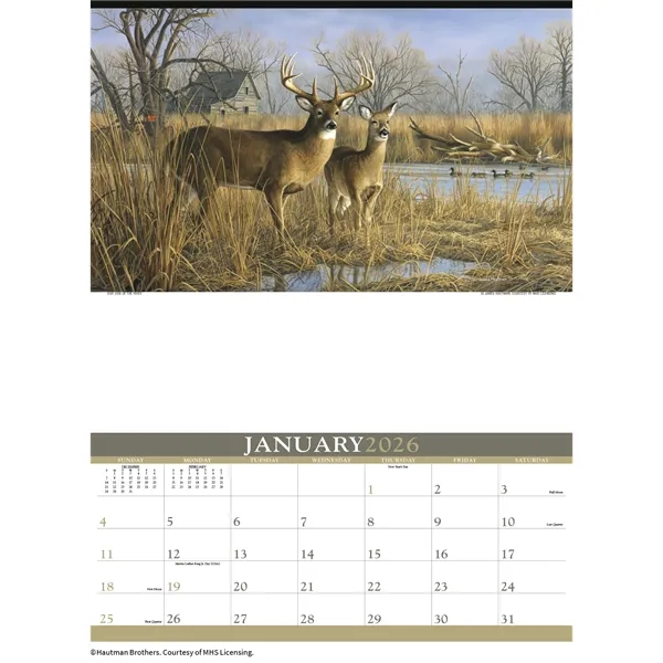 Triumph® Calendars Wildlife Art by the Hautman Brothers C... - Triumph® Calendars Wildlife Art by the Hautman Brothers C... - Image 2 of 2