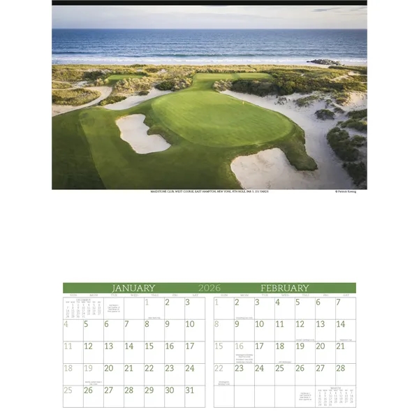 Triumph® Calendars Executive Golf Calendar - Triumph® Calendars Executive Golf Calendar - Image 4 of 14