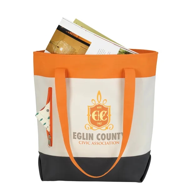Good Value™ Color Zip Tote - Good Value™ Color Zip Tote - Image 3 of 10