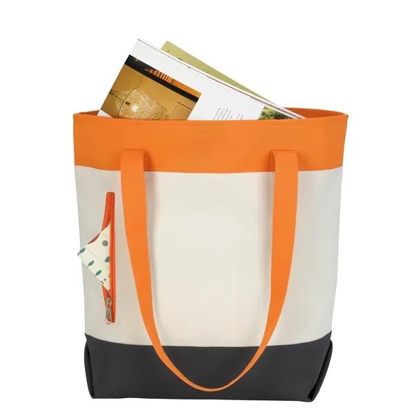 Good Value™ Color Zip Tote - Good Value™ Color Zip Tote - Image 6 of 10