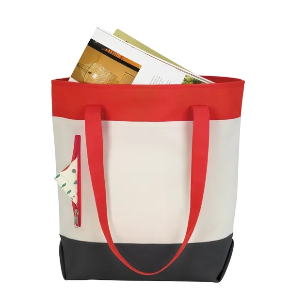 Good Value™ Color Zip Tote - Good Value™ Color Zip Tote - Image 7 of 10