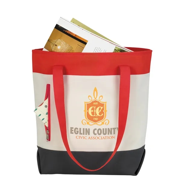 Good Value™ Color Zip Tote - Good Value™ Color Zip Tote - Image 9 of 10