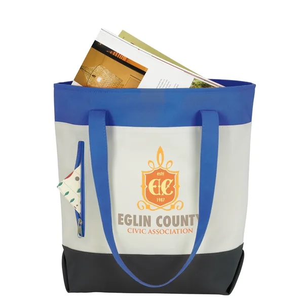 Good Value™ Color Zip Tote - Good Value™ Color Zip Tote - Image 10 of 10