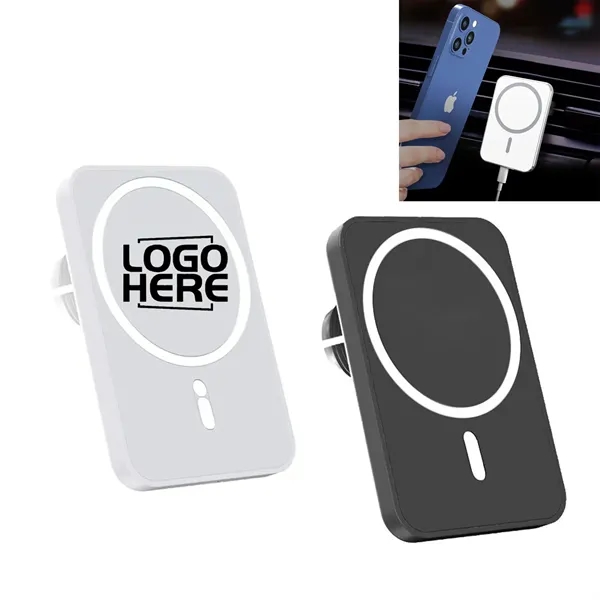 Strong Magnetic Wireless Car Charger Phone Holder - Strong Magnetic Wireless Car Charger Phone Holder - Image 0 of 6