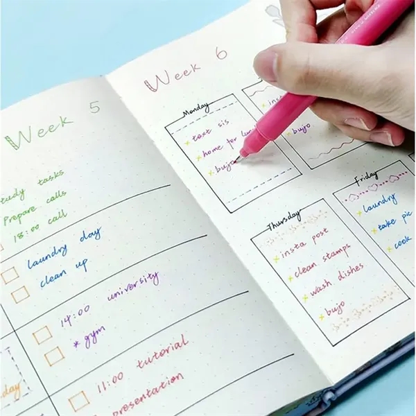 Colored Dual-tip Curve Pen Set - Colored Dual-tip Curve Pen Set - Image 3 of 3