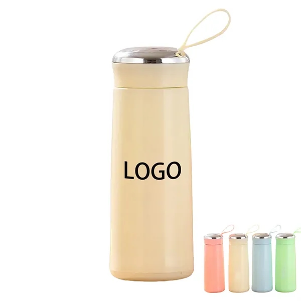 Nice Water Bottle Glass Liner Creative Thermos With Handle - Nice Water Bottle Glass Liner Creative Thermos With Handle - Image 0 of 4