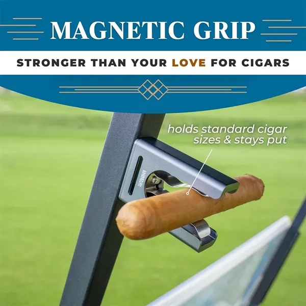 Golf Accessory Magnetic Cigar Holder - Golf Accessory Magnetic Cigar Holder - Image 1 of 4