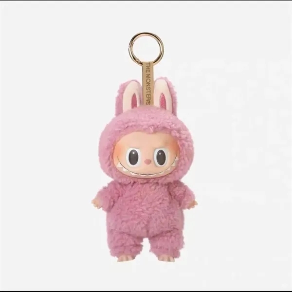 Plush Labubu Keychain with Shirt - Plush Labubu Keychain with Shirt - Image 4 of 8