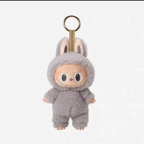 Plush Labubu Keychain with Shirt - Plush Labubu Keychain with Shirt - Image 6 of 8