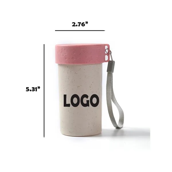 Eco-Friendly Wheat Fiber Composite Mug With Smooth Finish - Eco-Friendly Wheat Fiber Composite Mug With Smooth Finish - Image 0 of 1