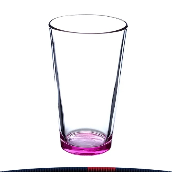 16 oz. Libbey Colored Bottom Beer Glasses - 16 oz. Libbey Colored Bottom Beer Glasses - Image 4 of 9