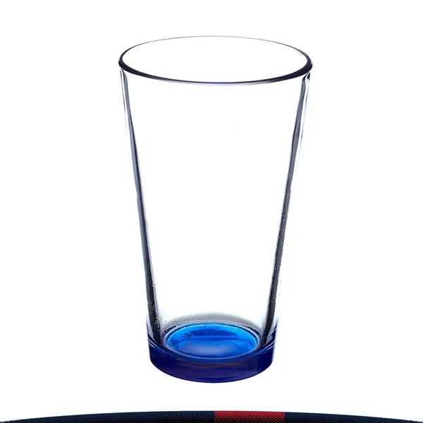 16 oz. Libbey Colored Bottom Beer Glasses - 16 oz. Libbey Colored Bottom Beer Glasses - Image 7 of 9