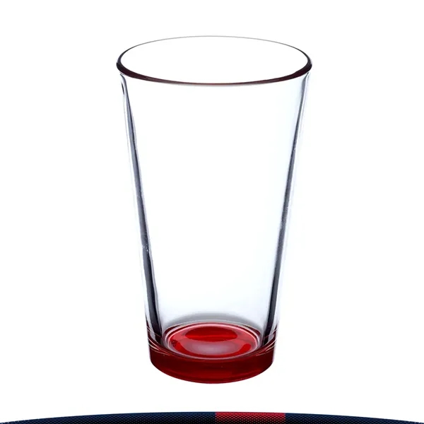 16 oz. Libbey Colored Bottom Beer Glasses - 16 oz. Libbey Colored Bottom Beer Glasses - Image 9 of 9