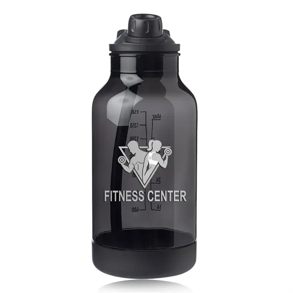 64 oz. Plastic Sports Bottle with Capacity Markings - 64 oz. Plastic Sports Bottle with Capacity Markings - Image 1 of 8