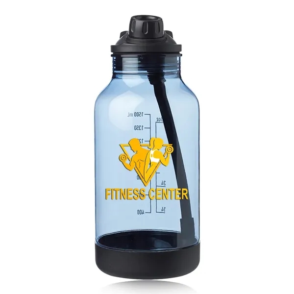 64 oz. Plastic Sports Bottle with Capacity Markings - 64 oz. Plastic Sports Bottle with Capacity Markings - Image 3 of 8