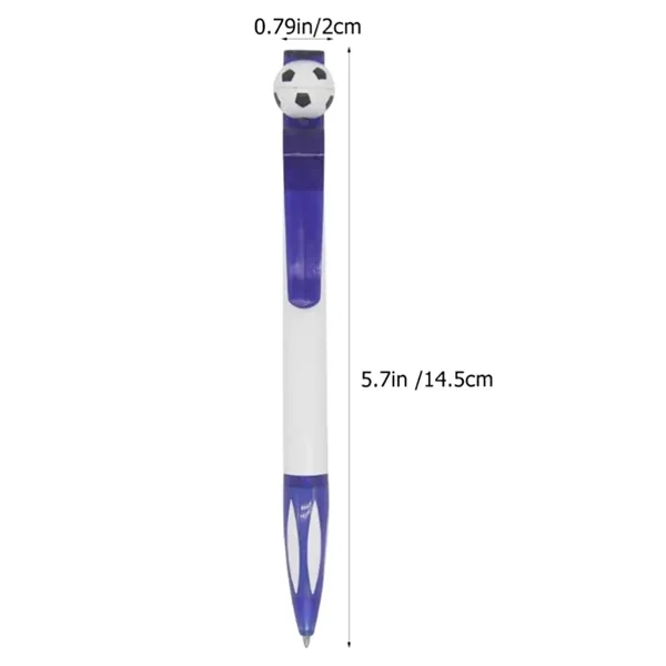 Soccer Ball Top Click Pen - Soccer Ball Top Click Pen - Image 1 of 5
