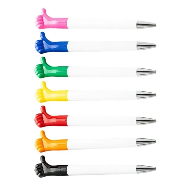 Thumbs Up Novelty Click-Action Pen - Thumbs Up Novelty Click-Action Pen - Image 2 of 5