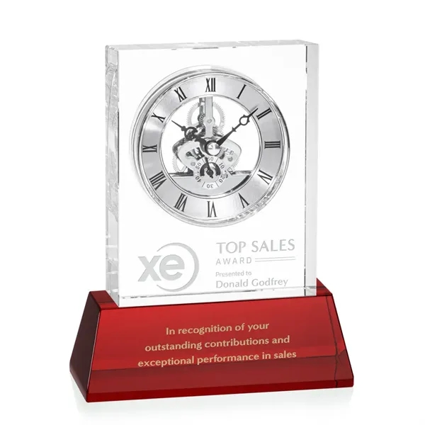 Ashland Clock on Base - Silver Dial - Ashland Clock on Base - Silver Dial - Image 1 of 16