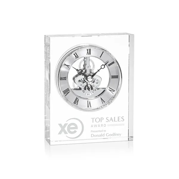 Ashland Clock - Silver Dial