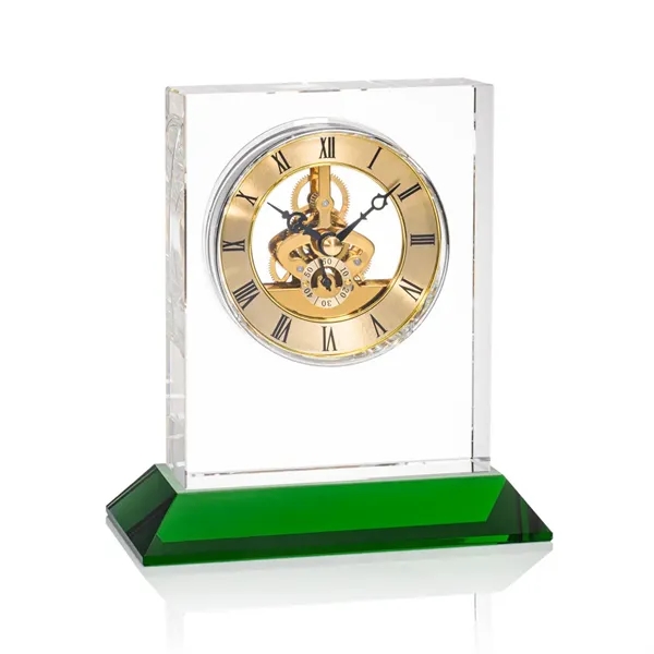 Ashland VividPrint™ Clock on Base - Gold Dial