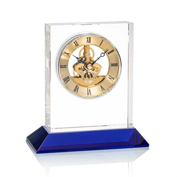 Ashland VividPrint™ Clock on Base - Gold Dial