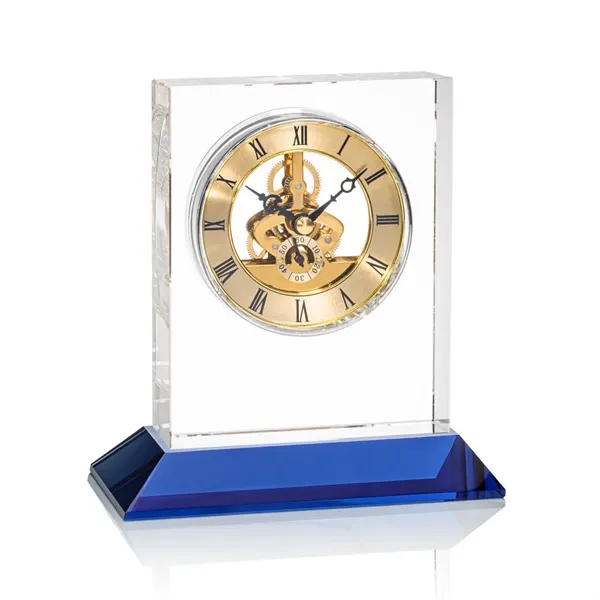 Ashland VividPrint™ Clock on Base - Gold Dial
