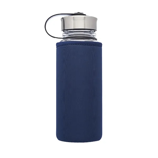 25 oz. Kangaroo Glass Sports Bottles in Neoprene Pouch - 25 oz. Kangaroo Glass Sports Bottles in Neoprene Pouch - Image 5 of 5
