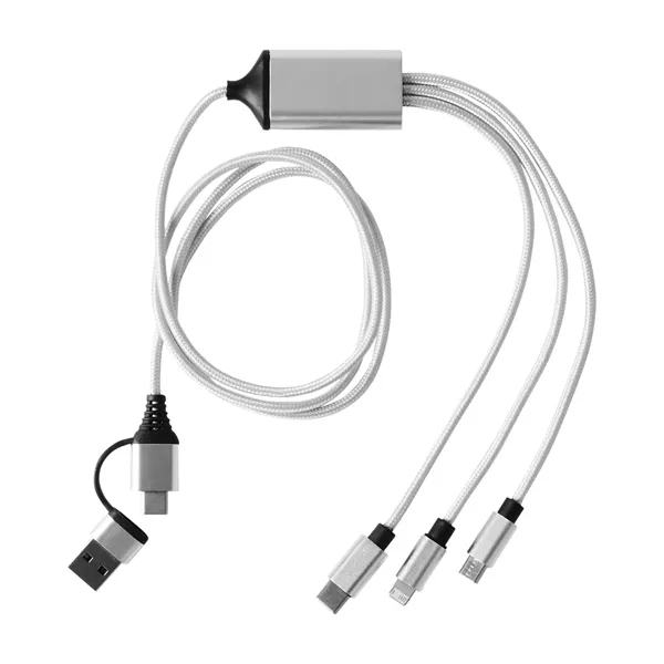 3-in-1 Charging Cable with Dual Input - 3-in-1 Charging Cable with Dual Input - Image 4 of 4