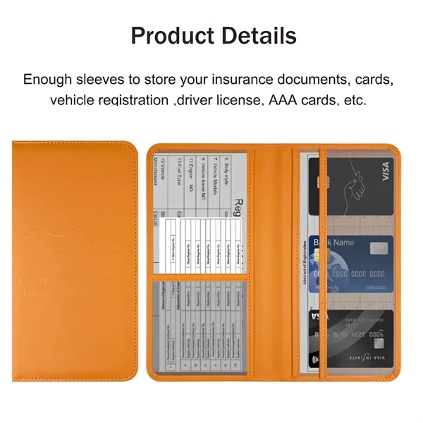 Registration and Insurance Card Holder - Registration and Insurance Card Holder - Image 4 of 5