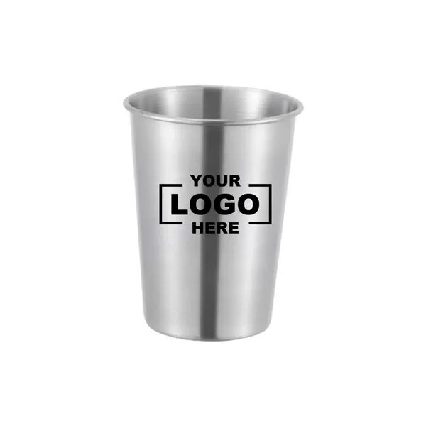350ML Stainless Steel Beer Pint Cups - 350ML Stainless Steel Beer Pint Cups - Image 2 of 4