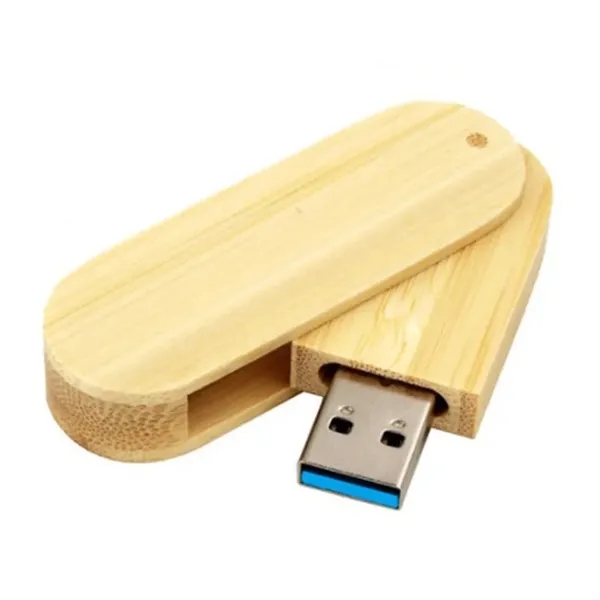 Bamboo Rotating Usb Drive - Bamboo Rotating Usb Drive - Image 2 of 3