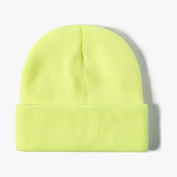Knit Beanie Cap - Knit Beanie Cap - Image 3 of 7