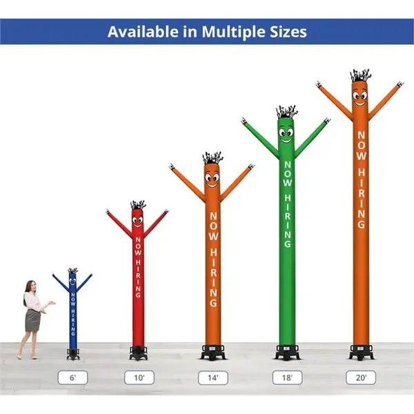 Now Hiring Inflatable Tube Man - 20ft Graphic only - Now Hiring Inflatable Tube Man - 20ft Graphic only - Image 3 of 7