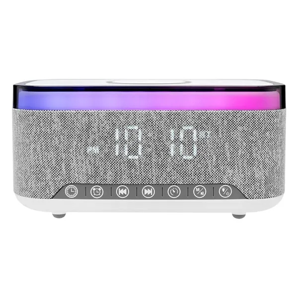 Rise & Shine Clock with Light-Up Speaker & Charger - Rise & Shine Clock with Light-Up Speaker & Charger - Image 3 of 4