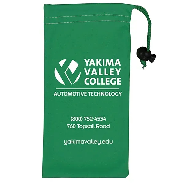 Microfiber Drawstring Pouch for Cell Phones, Eyeglasses - Microfiber Drawstring Pouch for Cell Phones, Eyeglasses - Image 2 of 4