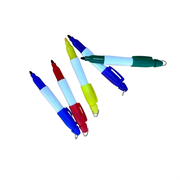 Golf Ball Marker Pens with Keychain for Easy Line Drawing - Golf Ball Marker Pens with Keychain for Easy Line Drawing - Image 4 of 17