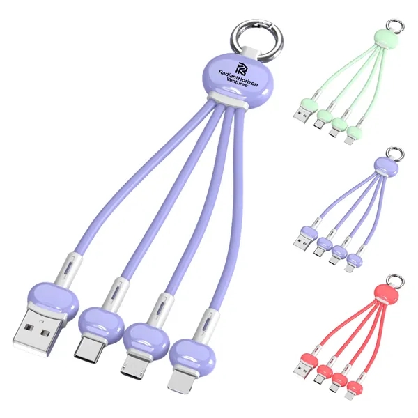 Multi-Port USB Keyring Cable for Mobile Charging Promo - Multi-Port USB Keyring Cable for Mobile Charging Promo - Image 0 of 8