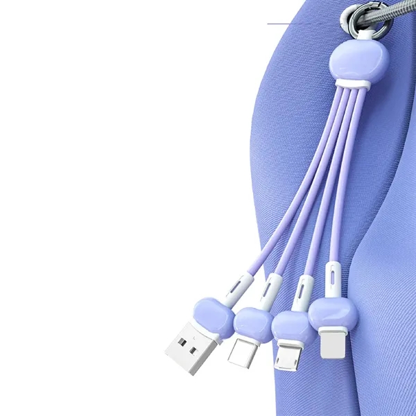 Multi-Port USB Keyring Cable for Mobile Charging Promo - Multi-Port USB Keyring Cable for Mobile Charging Promo - Image 3 of 8