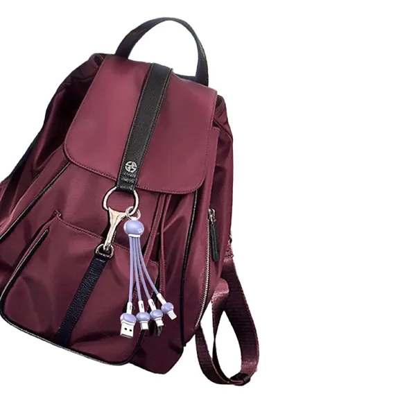 Multi-Port USB Keyring Cable for Mobile Charging Promo - Multi-Port USB Keyring Cable for Mobile Charging Promo - Image 5 of 8