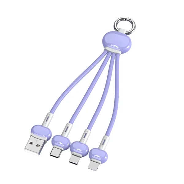 Multi-Port USB Keyring Cable for Mobile Charging Promo - Multi-Port USB Keyring Cable for Mobile Charging Promo - Image 7 of 8