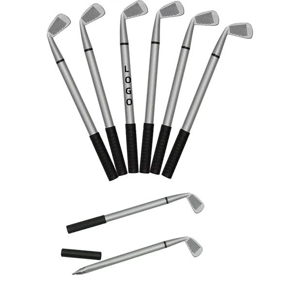 Golf Ballpoint Pen Sports Golfing Club Props Black Gel Ink - Golf Ballpoint Pen Sports Golfing Club Props Black Gel Ink - Image 0 of 2