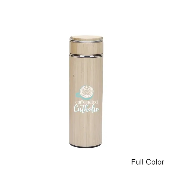 12/14/19/20 oz Eco Bamboo Stainless Steel Tumblers & Mugs - 12/14/19/20 oz Eco Bamboo Stainless Steel Tumblers & Mugs - Image 4 of 33